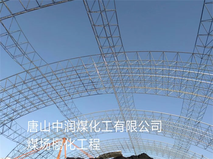 和田中润煤化工有限公司煤场棚化工程